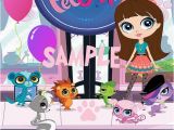 Littlest Pet Shop Birthday Invitations Printable Free Littlest Pet Shop Digital Invitation by Kidzcardzsa On