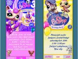 Littlest Pet Shop Birthday Invitations Printable Free Littlest Petshop Custom Ticket Style Birthday Invitation