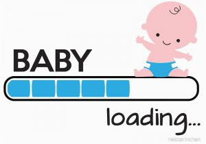 Loading Birthday Card Quot Baby Loading Quot Greeting Cards by Nektarinchen Redbubble