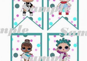 Lol Doll Happy Birthday Banner Lol Surprise Banner Happy Birthday Banner 13 Different