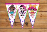 Lol Doll Happy Birthday Banner Pin by Lindsay Perez On Lol Doll Party Happy Birthday