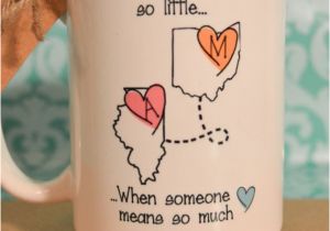 Long Distance Birthday Presents for Him State to State Long Distance Mug 2 States 2 by