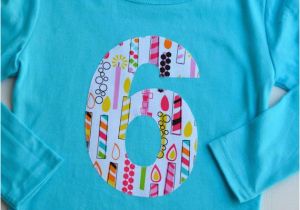 Long Sleeve Birthday Girl Shirt Girls 6th Birthday Shirt Long Sleeve Tshirt Number 6