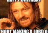 Lord Of the Rings Birthday Meme 25 Best Memes About Lord Of the Rings Birthday Meme