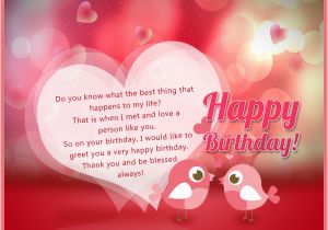 Love Birthday Card Messages for Her Romantic Birthday Wishes 365greetings Com