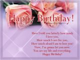 Love Birthday Card Messages for Her Romantic Birthday Wishes 365greetings Com