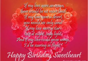 Love Birthday Card Messages for Her Romantic Birthday Wishes Easyday