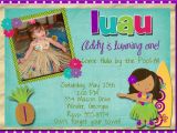 Luau 1st Birthday Invitations 20 Luau Birthday Invitations Designs Birthday Party