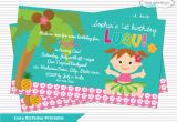 Luau 1st Birthday Invitations Hawaiian First Birthday Invitations Lijicinu A91e07f9eba6