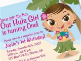 Luau 1st Birthday Invitations Items Similar to Hawaiian Luau 1st Birthday Invitation