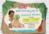 Luau 1st Birthday Invitations Items Similar to Hawaiian Luau Boy 1st First Birthday