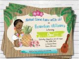 Luau 1st Birthday Invitations Items Similar to Hawaiian Luau Boy 1st First Birthday