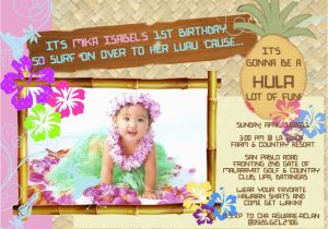 Luau 1st Birthday Invitations the Chalebrations Blog 1st Birthday X Lots Of Luau Fun