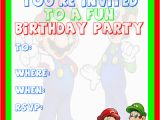 Luigi Birthday Invitations Super Mario Luigi Quotes Quotesgram