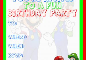 Luigi Birthday Invitations Super Mario Luigi Quotes Quotesgram