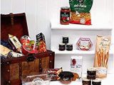Luxury 40th Birthday Gifts for Him 39 Gourmet Delights 39 Luxury Vintage Chest Hamper with 25