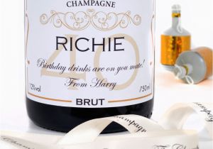 Luxury 40th Birthday Presents for Him Luxury Personalised Prosecco the Champagne and Gift Company