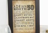 Luxury 50th Birthday Present Ideas for Him 50th Birthday Gifts Present Ideas for Men Chatterbox Walls