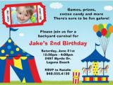 M M Birthday Party Invitations Colourful Carnival themed Birthday Party Margusriga Baby