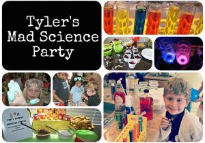 Mad Science Birthday Party Decorations Mad Science Birthday Party the Party