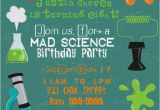 Mad Scientist Birthday Party Invitations Bear River Photo Greetings Mad Scientist Birthday Party