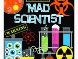 Mad Scientist Birthday Party Invitations Vanilla Essence Mad Scientist Party