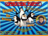 Madagascar Birthday Invitations Madagascar Birthday Invitations Kustom Kreations