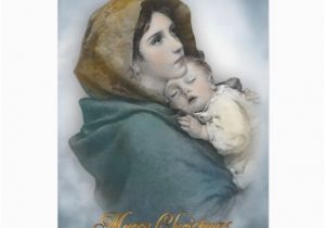 Madonna Birthday Card Christmas Nativity the Madonna Religious Card Zazzle
