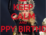 Madonna Birthday Card Keep Calm and Happy Birthday Madonna Keep Calm and Carry