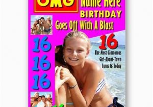 Magazine Cover Birthday Cards Personalised Cards Magazine Cover Birthday Cards Personalised Cards