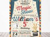 Magic Show Birthday Invitations Magic Party Invitation Magic Birthday Invitation Magician