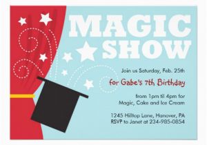 Magic Show Birthday Invitations Magical Birthday Quotes Quotesgram