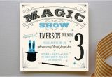 Magic Show Birthday Party Invitations Magic Show Children 39 S Birthday Party Invitations Minted