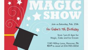 Magic Show Birthday Party Invitations Magical Birthday Quotes Quotesgram