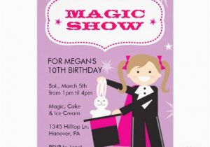 Magic Show Invitations Birthday 20 Best Magic Show Birthday Party Invitations Images On