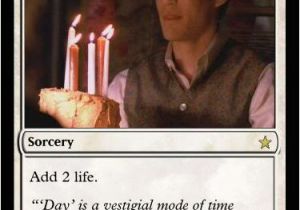 Magic the Gathering Birthday Card Happy Birthday Msw1