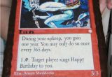 Magic the Gathering Birthday Card Ian 39 S Magic the Gathering Birthday Cake A Photo On