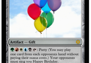 Magic the Gathering Birthday Card Magic the Gathering Meysonyounger Submitted so It Was