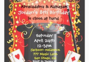 Magic themed Birthday Invitations 20 Best Magic themed Birthday Party Invitations Images On