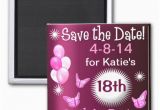 Magnet Birthday Invitations Ladies Birthday Invitation Magnet Fridge Magnet Zazzle