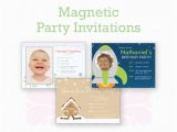 Magnet Birthday Invitations Magnetic Party Invitations by Crinklednose Com