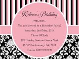 Magnet Invitations Birthday Party Birthday Flourish Square W Magnet In Pastel Pink Invi and