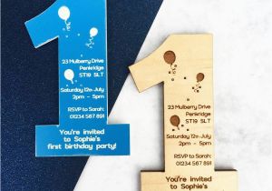 Magnetic Birthday Party Invitations 1st Birthday Party Invitation Magnet by Batemandesigns