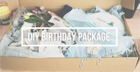 Mail Birthday Gifts for Him How to Mail A Present Diy Birthday Package for Faraway