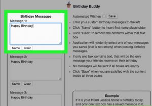 Make A Birthday Card for Facebook 3 Ways to Create A Birthday Card On Facebook Wikihow