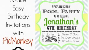 Make A Birthday Invite How to Make Birthday Invitations In Easy Way Birthday