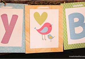 Make A Happy Birthday Banner Online Free Bird themed Birthday Party with Free Printables How to