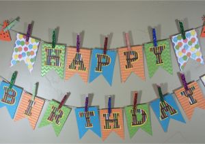 Make A Happy Birthday Banner Online Make Your Own Birthday Pennant Banner A Sparkle Of Genius