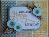 Make A Special Birthday Card Scrapbook Flair Pam Bray Designs Inspired by Stamping