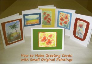 Make Birthday Cards Online with Photo How to Create Greeting Cards with original Paintings